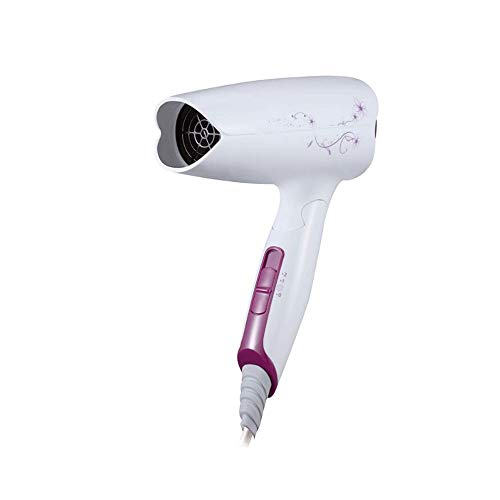 Preisvergleich Produktbild BeiMi Haartrockner, Ionenkonditionierungs-Haartrockner, Hochleistungs-Heiß- und Kaltluftgebläse, Heimreise mit Klappgriff, Dual Voltage 2-Hitzeeinstellung, White Compact