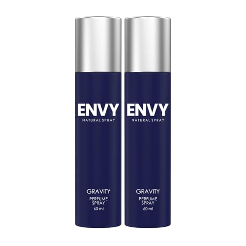 Image of ENVY Gravity Perfume - 60ML Each, Pack of 2 | Long Lasting Perfume For Men