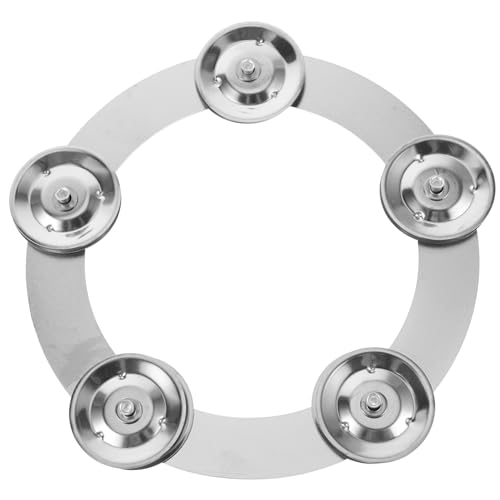 SUPVOX Percussion Accessories Dancer Ring Cymbals Set Drum Crash Cymbal for Jazz Drummer Hihat Effect