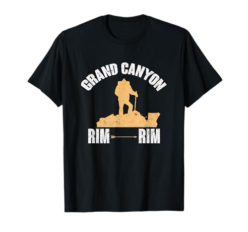 South Rim to North Rim Grand Canyon Hike in Arizona Souvenir T-Shirt