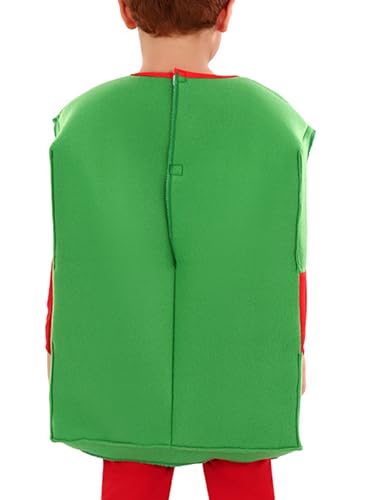 Choomomo Christmas Kids Gift Box Outfit Sleeveless Bow Color Contrast Vest Coat Holiday Xmas Dressy Top2