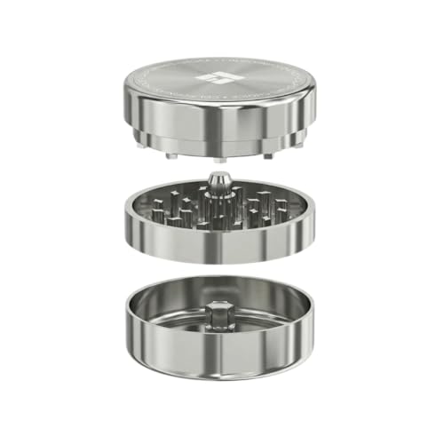 Premium Edelstahl Grinder Bel Air | 3-teilig | 608Z Kugellager-Technologie Original | Californias Choice