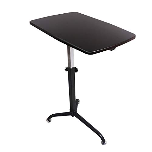 Plateau de support d'ordinateur de jeu noir réglable WENJUN, meuble compact pliable
