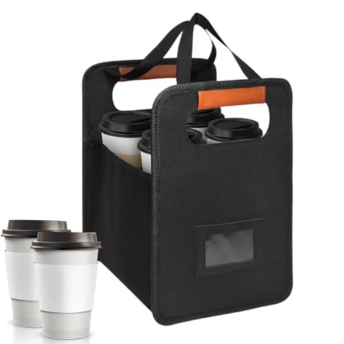 Support de boisson réutilisable avec séparateurs réglables pour 4 verres