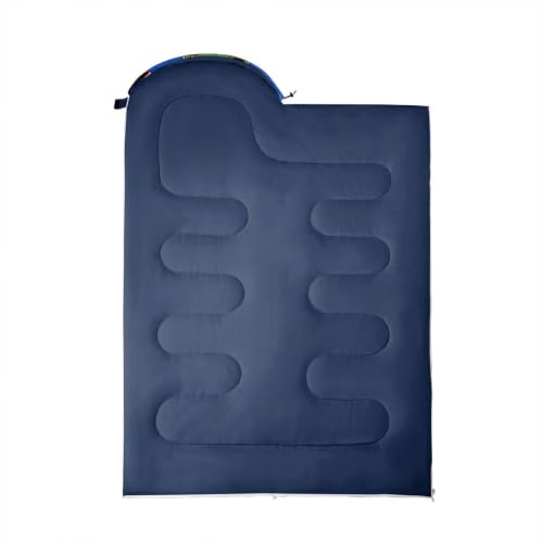 Feelyou Bolsa de dormir para niños Excavadora azul royal impermeable y portátil para camping y autos miniatura 2