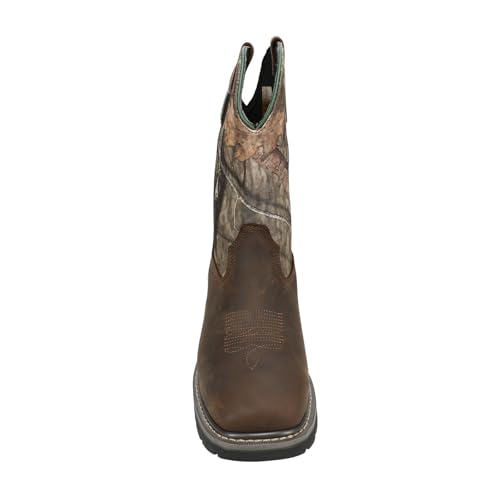 Image of Skechers Men's John Deere Rowood Mos Burrow Waterproof Wellington