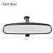 RLB-HILON Rear View Mirror Compatible with Subaru Model, for Forester 2009 to 2013 Year, for Impreza 2006 to 2011Year, for STI WRX 2006 to 2014 Year, for BRZ 2013 to 2020 Year