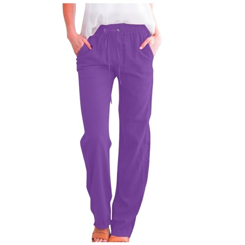 Pantalon avec cordon de serrage fluide et élégant