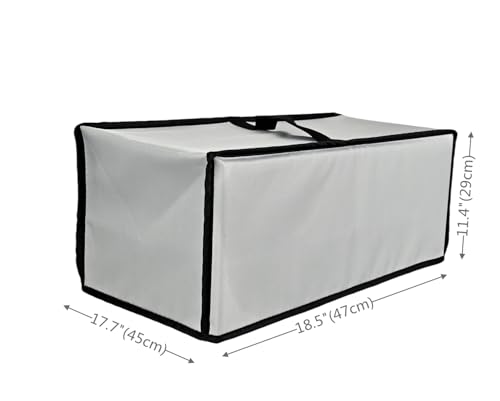 Housse de friteuse 4,5 L compatible friteuse électrique grise