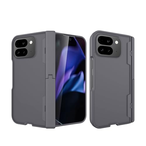 Pixel 10 Pro Fold P[X ϏՌ Jo[ ܂肽ݎ CASE Ռɋ AE^[ fBXvC KXtB(O[)