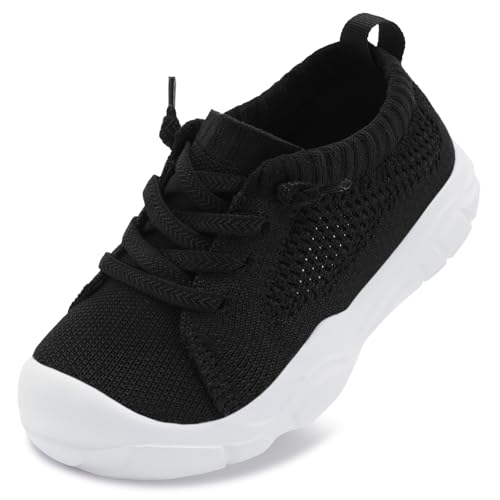 Image of LeIsfIt Toddler Shoes Boys Girls Barefoot Shoes Kids Breathable Sneakers Tennis Shoes Slip on Shoes