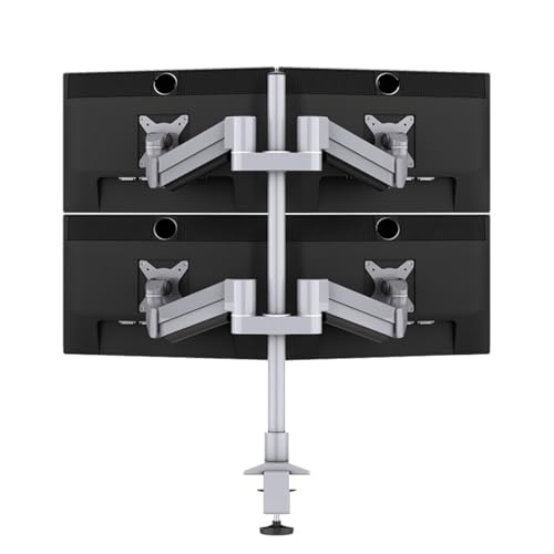 EFZRZYJ Computer Monitor Stand Double Four-Piece Screen Monitoring Stock Trading ...