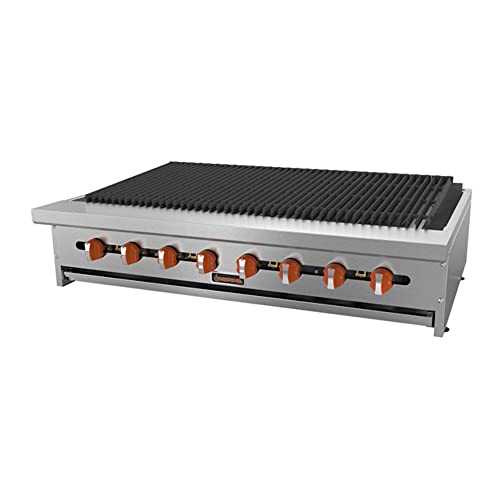 Sierra SRRB-60 60" Natural Gas Countertop Radiant Broiler, 160,000 BTU