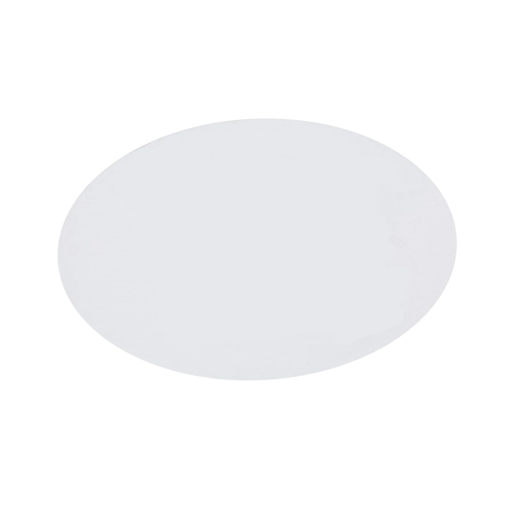 Tabla de pintura artística ovalada de algodón DOITOOL con base rígida para óleo y acrílicos