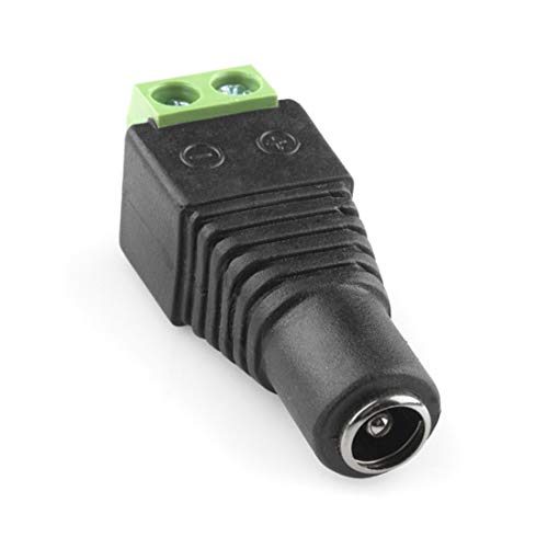 Image of DIY Crafts Pack Of 10 Pair, 10 Pcs Male & 10 Pcs Female, 10 Pair 20 Pcs /Male and Female Dc Power Jack Adapter Connector Plug Branded DIY Crafts for (Pack Of 10 Pair, 10 Pcs Male & 10 Pcs Female)