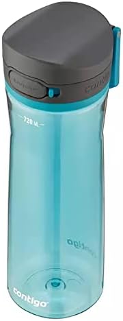 Contigo Jackson drinks bottle, large BPA-free water bottle, 100 % leakproof and dishwasher safe, outdoor sports bottle, for cycling, jogging, hiking, work and school, 720 ml