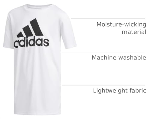 Image of adidas Boys' Stay Dry Climalite Short Sleeve T-Shirt