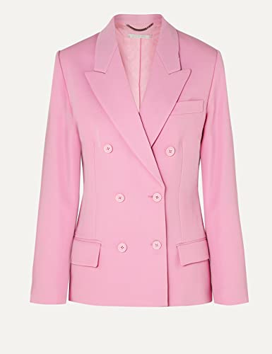 Womens Suit 2 Pieces Set Regular Style Notch Lapel Double Breasted Blazer Lady Set Work Suits (Blazer+Pants)2