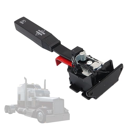 Image of SecosAutoparts Turn Signal Switch Headlamp Switch Compatible with Kenworth W900 T600 T2000 Trucks # 01481383 577.59014 57759014