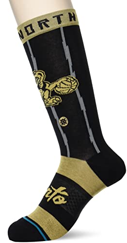 Stance Toronto Raptors InfiKnit 2021/22 NBA City Edition Crew Socks, black, L