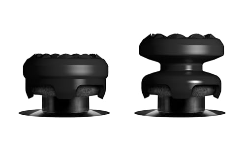 Image of KontrolFreek Aim Boost Kit for PlayStation 5 (PS5) and PlayStation 4 (PS4) Controller | Includes Performance Thumbsticks and Precision Rings | Black Galaxy Edition