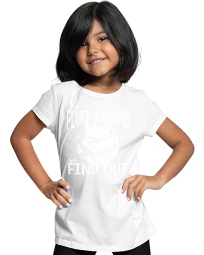 Go All Out Fluff Around & Find Out Funny Cat Lover Gift Idea Mens Women Youth T-Shirt2