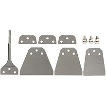 Tile Removal Chisel Tool Kit for Electric Hammer, Thin Scraper for Floor Wall, 4 6in Spring Steel Blades, Heat Treated, DIY and Use