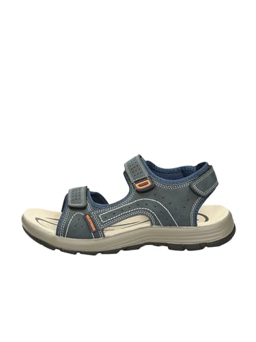 Sandale Homme Cuir et Tissu Valleverde - Élégance et Confort Premium Modèle 54802