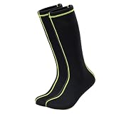 Muzrunq Calcetines De Neopreno Elástico Antideslizante Traje De Neopreno Calcetines Botas De Aleta Extra Largas Calcetines De Buceo Antideslizantes Playa Snorkeling Madre Calcetines Negro L 1 Papair