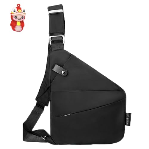 Anti Theft Travel Bag, Lightweight Adjustable Strap Travel Purses Anti Theft Crossbody Bags for Unisex
