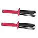 FRCOLOR 2pezzi Pettine Arricciacapelli Spazzola Anti-frizz Per Strumento Stile Fluffy Portatile Per Acconciature Voluminose immagine