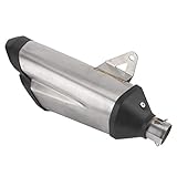 Punta del tubo di scarico universale che può aggiungere più potenza, progettata per tubo di scarico per motociclette da 51 mm/2 pollici.