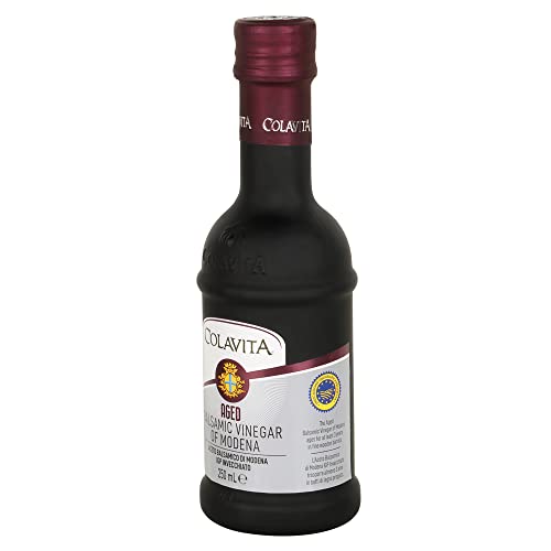 Colavita Aged Balsamic Vinegar Bottle, 250 ml with Colavita 100% Extra Virgin Oil, Cold Production, 25 ml - Image 6 thumbnail
