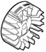 Leaf Blower & Vacuum Parts A409001250 Flywheel & Key Metal for Echo Shindaiwa Fits 250 Series + (Free Two E-Books)