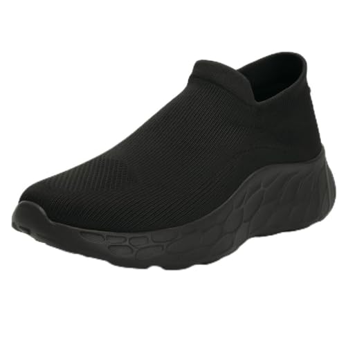 Image of Kraasa Walking Shoes for Men Height Increasing Sports Shoes Ultra Grip Soft Sole Gym Shoes Workout Lightweight Running Shoes for Men