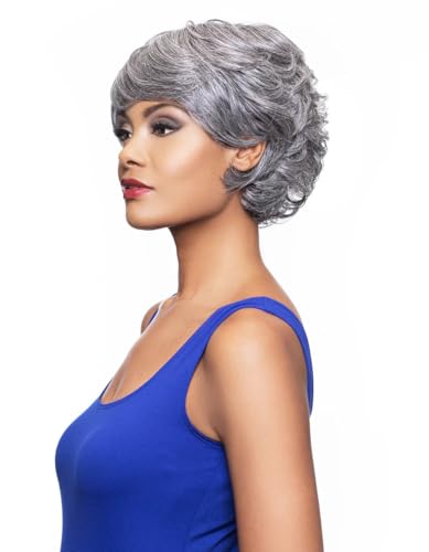 Foxy Silver Maureen Hand Stitched Wig, Stylish, Feather Light, Maximum