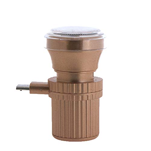 Handy-Rasiermesser Android USB-Schnittstelle Handy Elektrorasierer Mini Portable Kreatives Geschenk,Brass