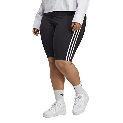 Image of adidas Originals Womens Adicolor Classics High-Waisted Short Tights