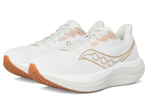 Saucony Women's Triumph 23 Sneaker, White/Artic, US 6