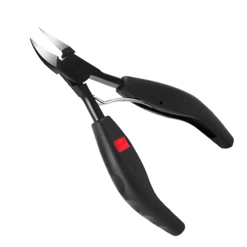 Genérico Cortauñas de Acero Inoxidable para Uñas Encarnadas Alicates Profesionales Resorte Incluye Bolsa Negra de Almacenamiento Adecuado para Cuidado de Pies y Manos Personas Mayores