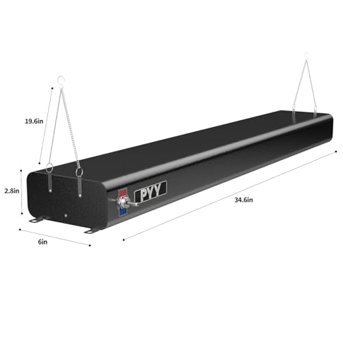 Pyy FY-701-90 35 Inch Food Heat Lamp Aluminum Infrared Strip Heater Overhead Food Warmer Light Electric Commercial Grade thumb #1