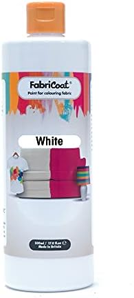 FabriCoat Fabric Paint - Used for Restoring or Changing the Colour of Upholstery, Soft Furnishings, Car Interiors, Clothing, & Footwear. (250ml, Hawaiian Blue)