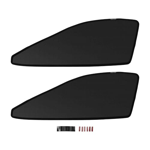 FUELHOOD Toyotaに対応 カローラクロス 10シリーズ専用 車両用サンシェード フロントウィンドウ＆サイドウィンドウ用 日よけネット ブラック