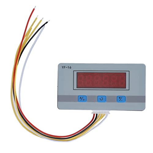 Trumeter 7922 Counter 2 Preset w/Prescale 6 -Digit LCD Quadrature 85-265VAC/10-26VDC IP65