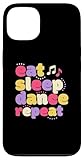 eat sleep dance repeat - divertente vintage dancing lovers custodia per iphone 13