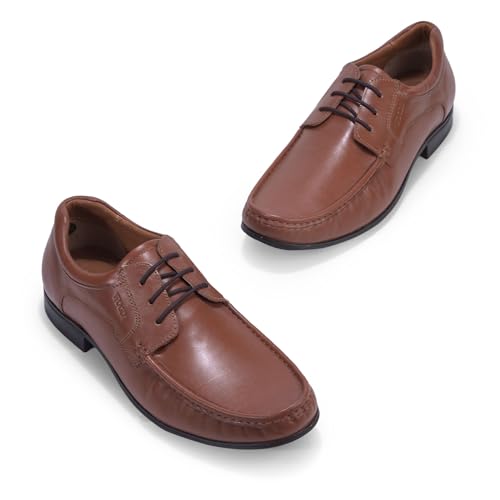 Image of Woods Men's Leather Formal Shoe-11 UK (45 EU) (12 US) (GF 2763118 TAN 11)