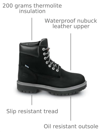 Image of Timberland PRO Men's 6 Direct Attach MaxTRAX Soft Toe Waterproof Insulated Boot