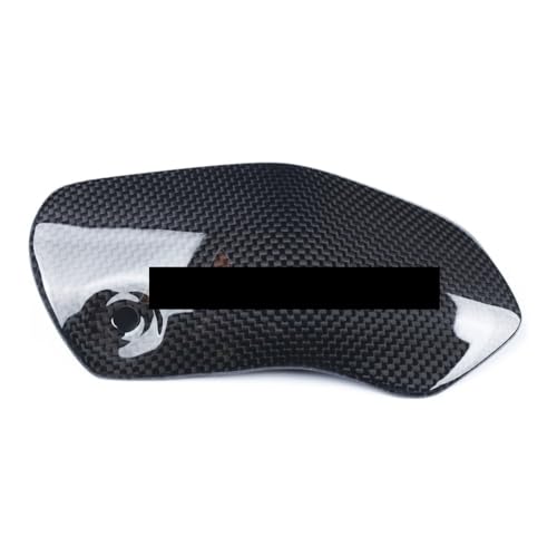 Couvercle de protection thermique pot d'échappement carbone contre la chaleur Monster 821