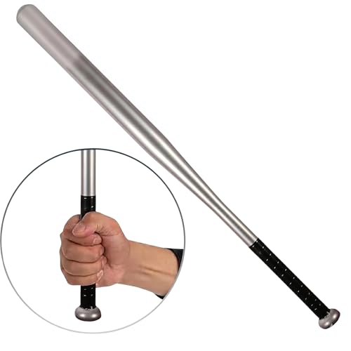 Image of Morex Baseball Bat | 34 Inch | Heavy Duty Aluminium Baseball Bat for Self Defence and Baseball Game | Anti-Slip Grip, Best for Training and Matches(Light Weight - 500g)