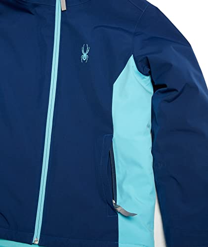 Spyder Girls' Standard Adore Jacket, Abyss, Medium #TOP3